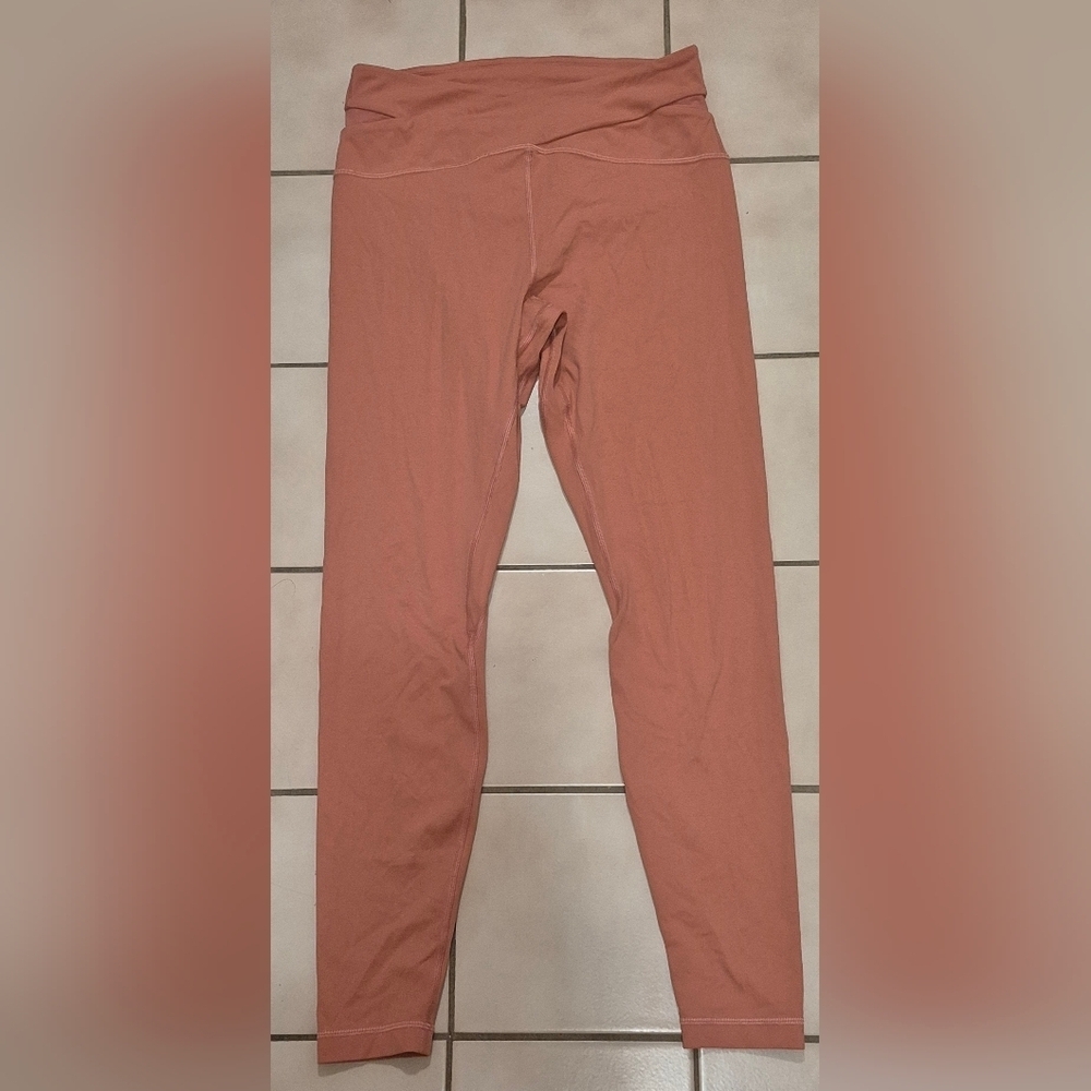 Lululemon Aligned Angles Super High-Rise Tight 28" – Rustic Coral (10)